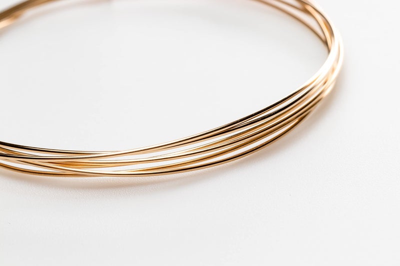 Craft Wire 18 Gauge, 14/20 Yellow Gold Filled Wire Half Hard Round 14K Gold Filled Made in USA - 5FT by CRAFT WIRE - Image 3